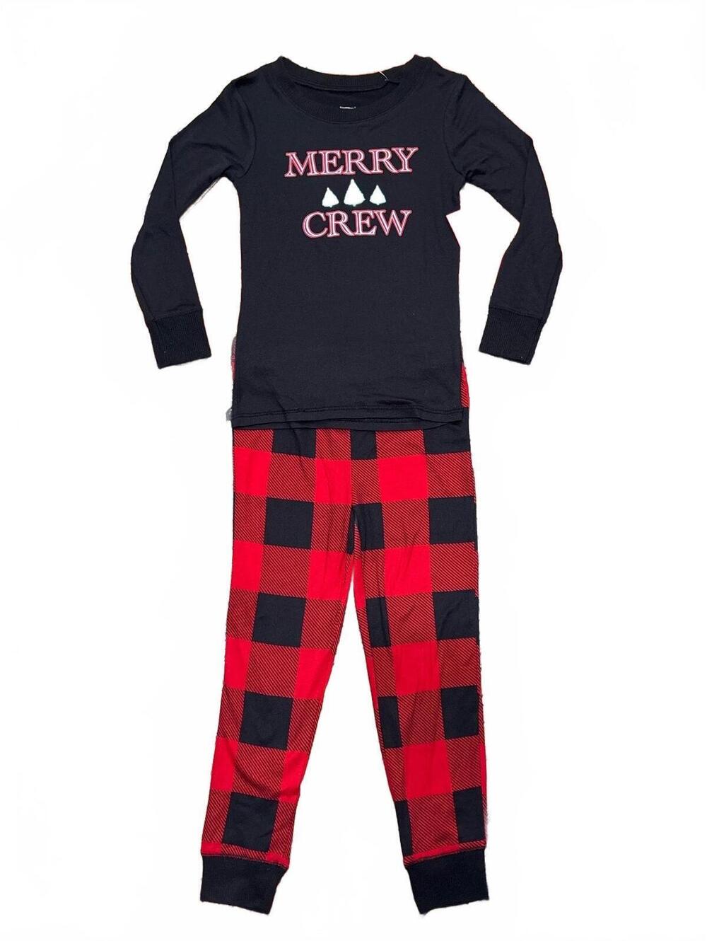 Kids 2-Piece Merry Crew Sleepwear Set Size 4